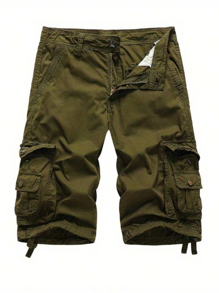 XREALX Men's Summer Time Relaxed Mood Knee Length Cargo Shorts